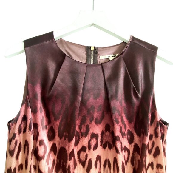 J Brand Clara Ombre Leopard-Print Dress, size S - Picture 9 of 14
